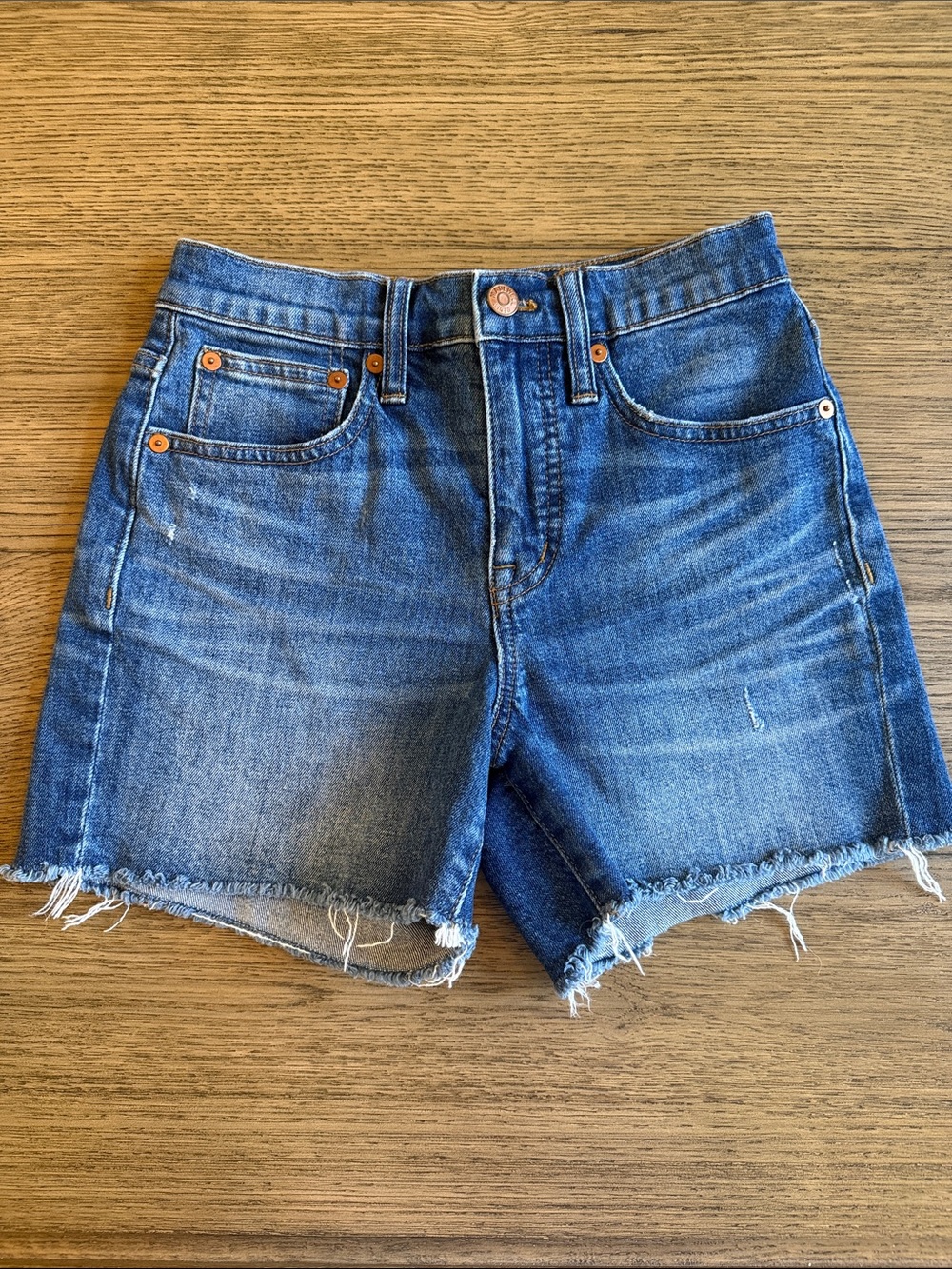Madewell High Waisted Cutoff Shorts